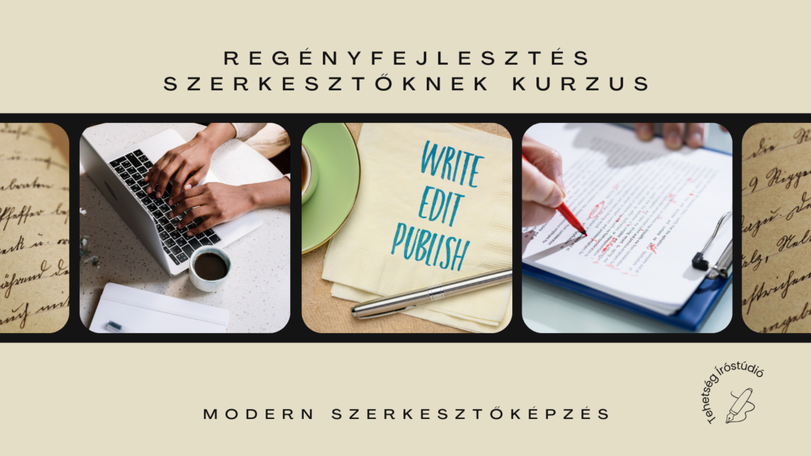 Szerkesztőképzés regényfejlesztő kurzusa